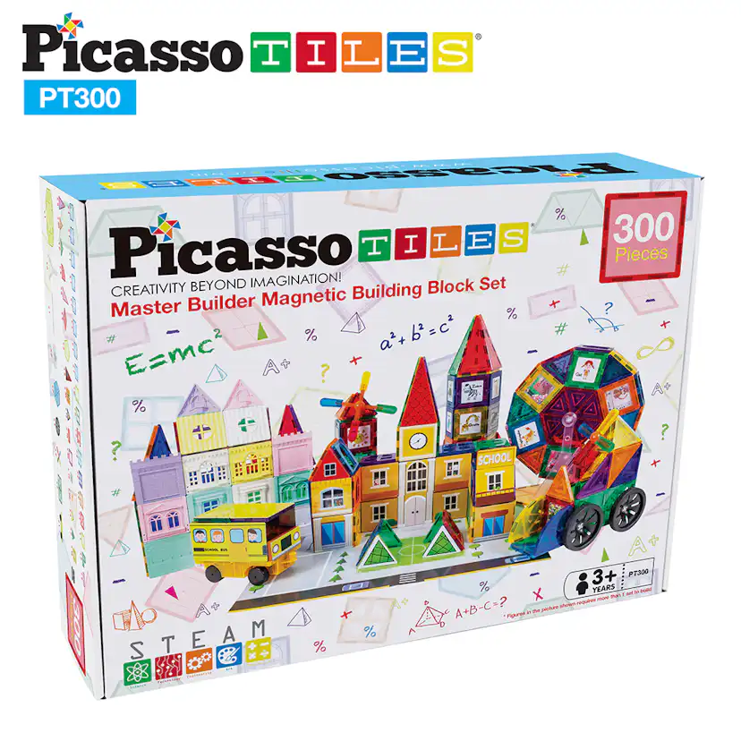Magnetplattor Picasso Tiles 300 bitar