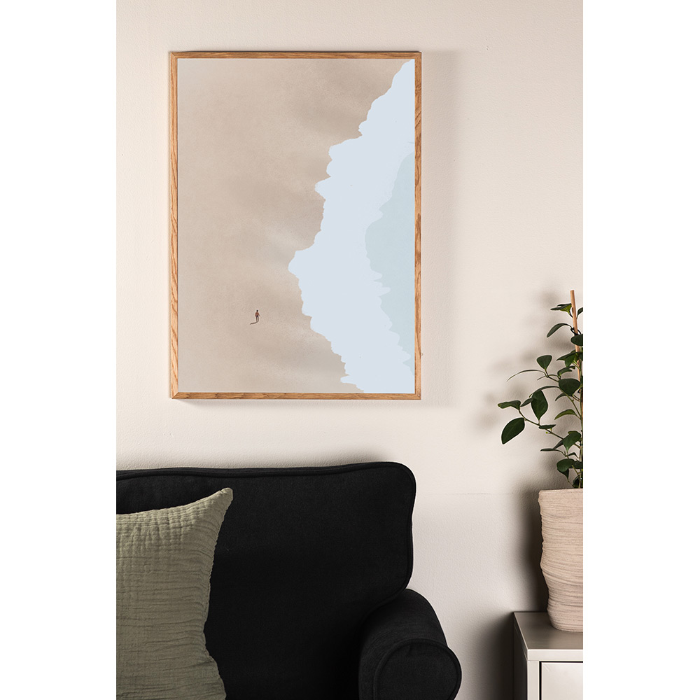 Posters Venture Home Beach Beige Blue