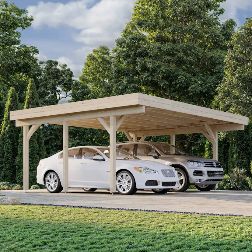 Carport Karl 20,6 m2 Obehandlad