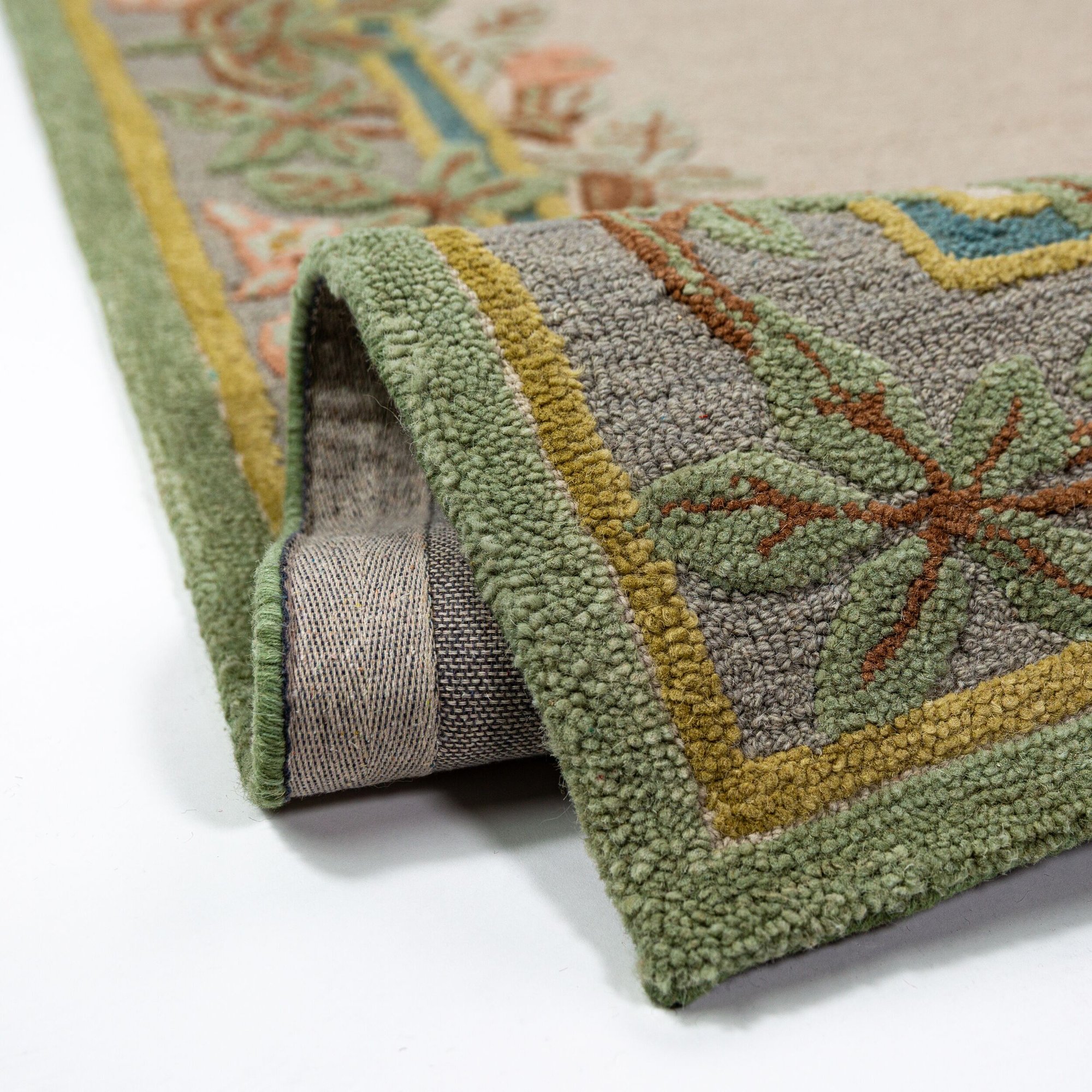Gångmatta Flair Rugs Verona Floral Wool