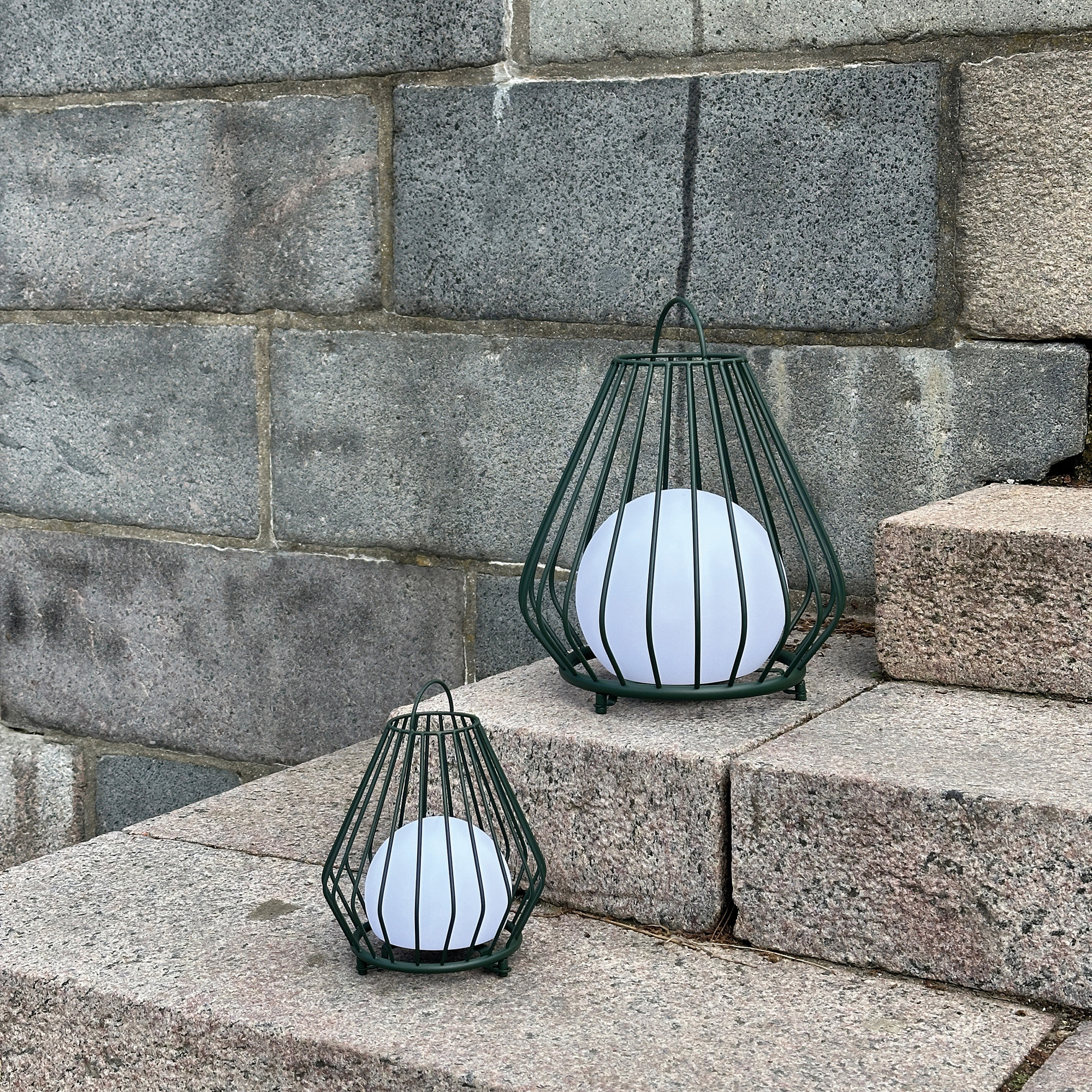 Solcellslampa Dyberg Larsen Evesham LED-Lykta Medium