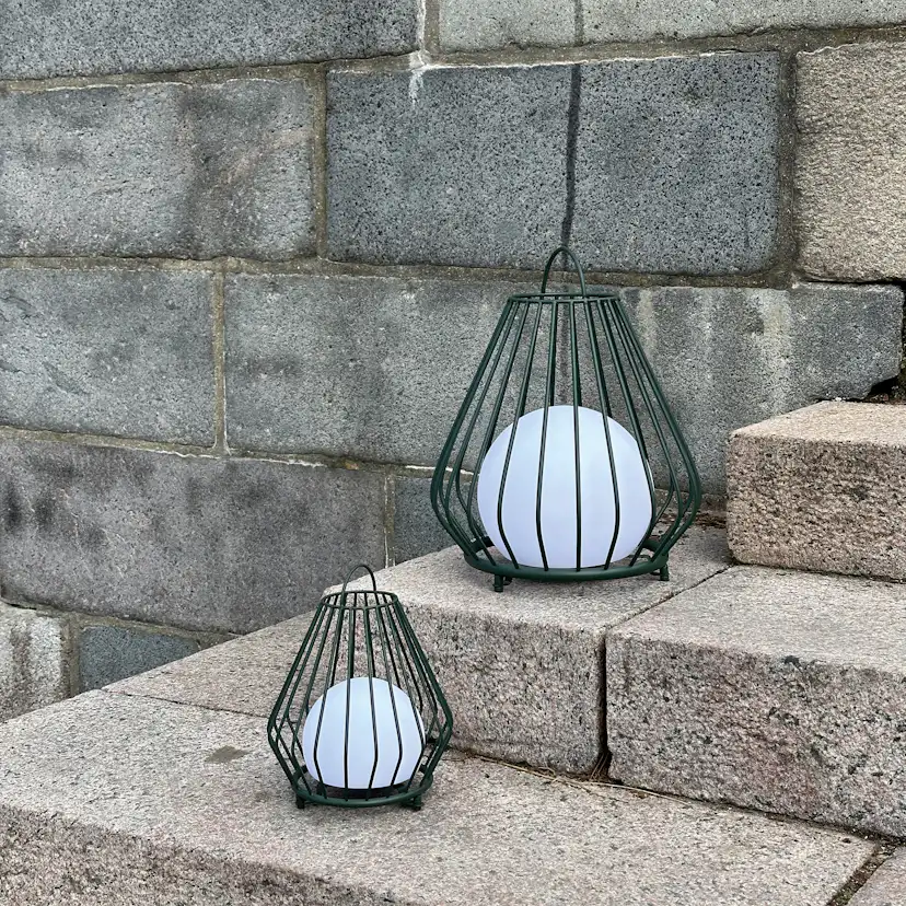 Solcellslampa Dyberg Larsen Evesham LED-Lykta Medium