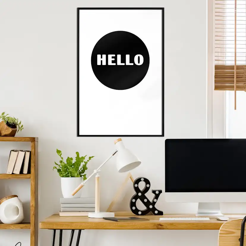 Poster Artgeist Affisch Good Morning Message