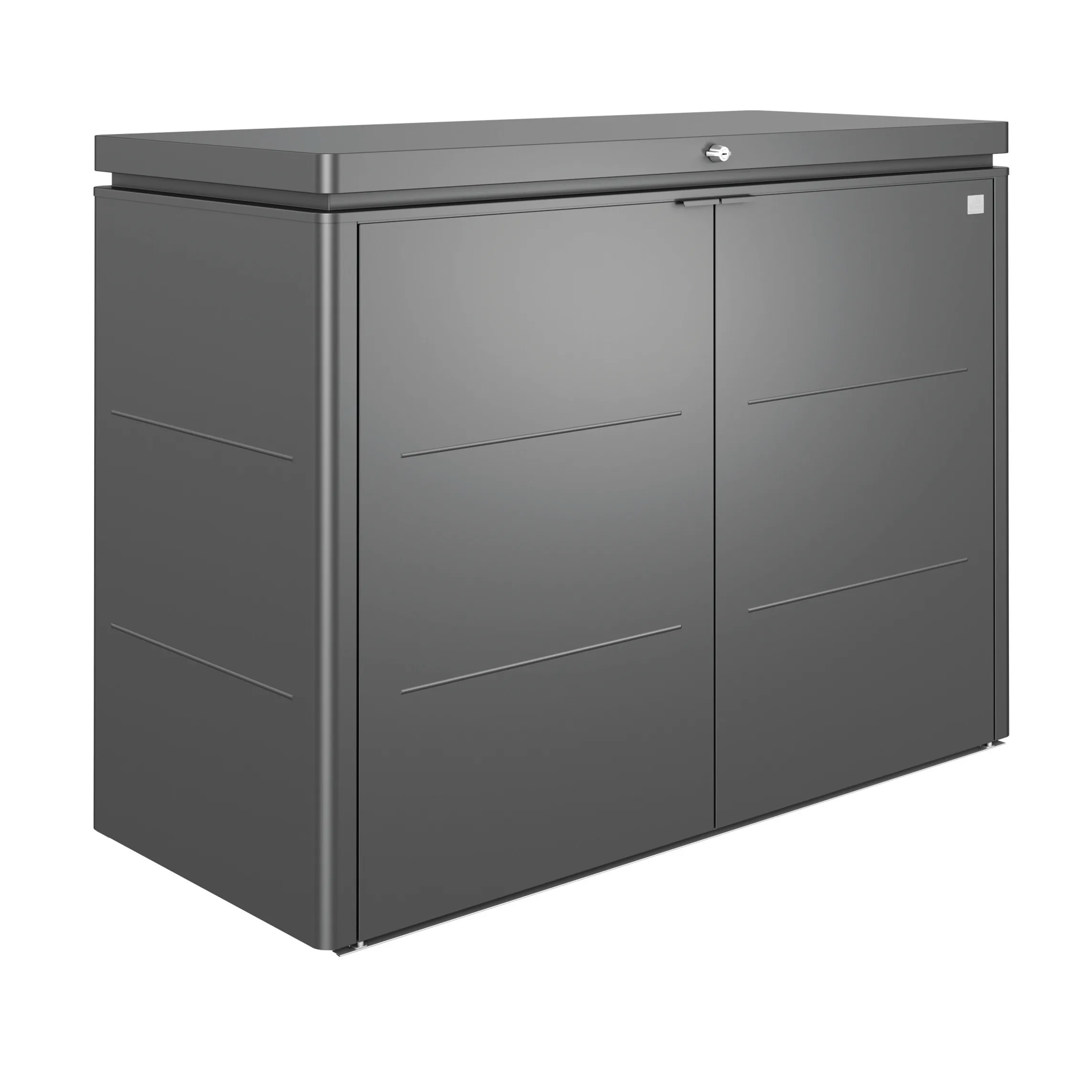 Metallic Mörkgrå