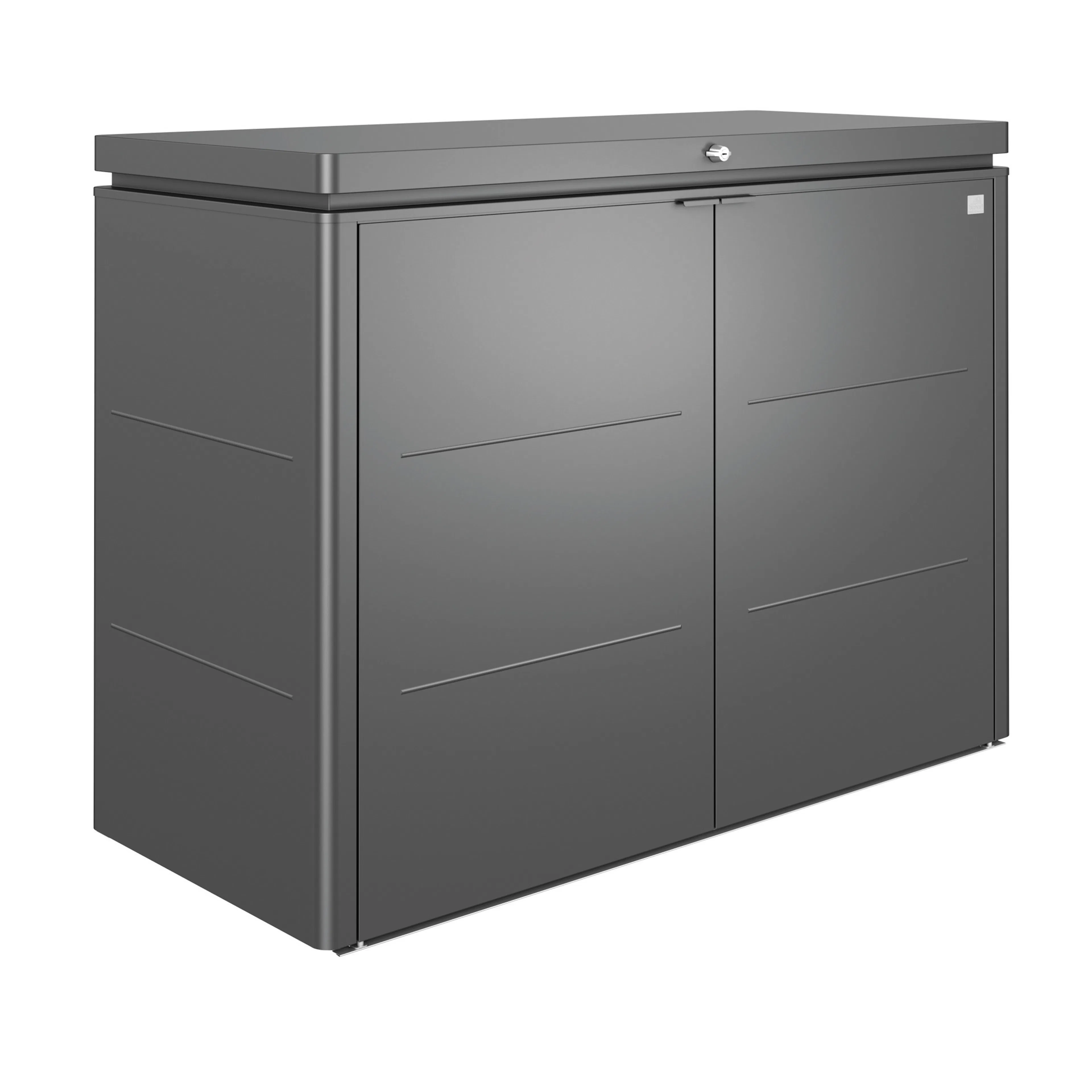 Metallic Mörkgrå