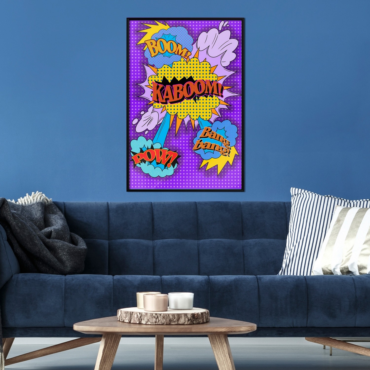 Poster Artgeist Affisch Kaboom!
