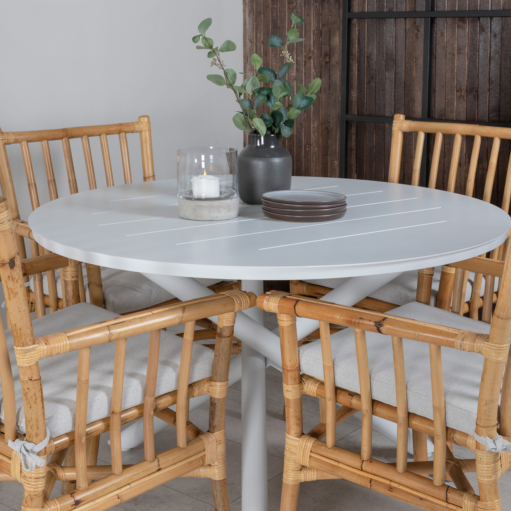 Matgrupp Venture Home Ande med 4 Coby Matstolar