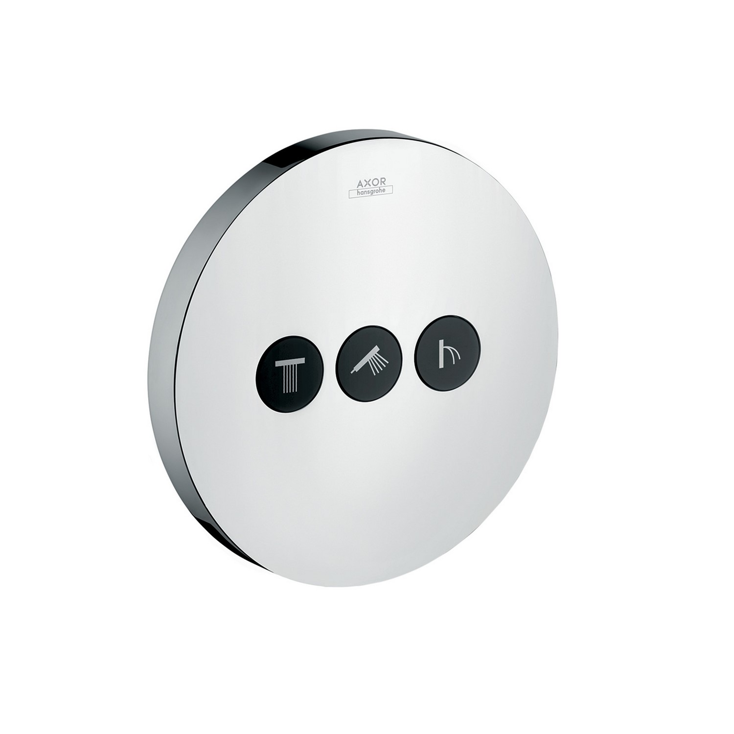 Inbyggnadsblandare Axor ShowerSelect Rund 3-utlopp