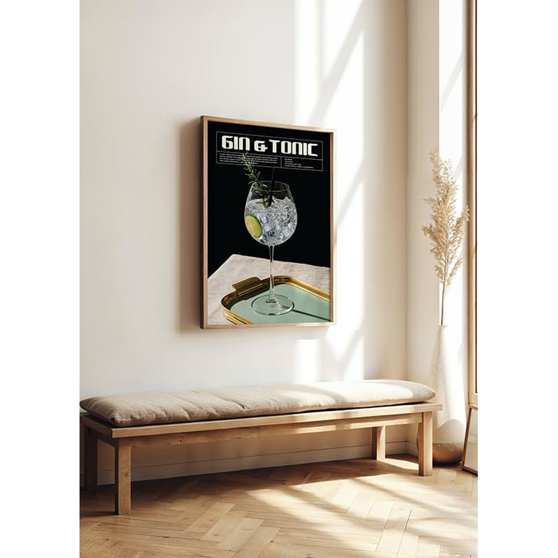 Poster Gallerix This Is Gin & Tonic Cocktail