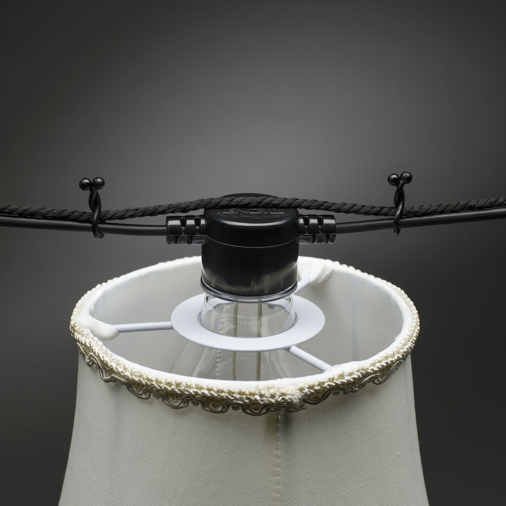 Tilläggsslinga Gnosjö Konstsmide Lampskärmar E27 10 Amb LED