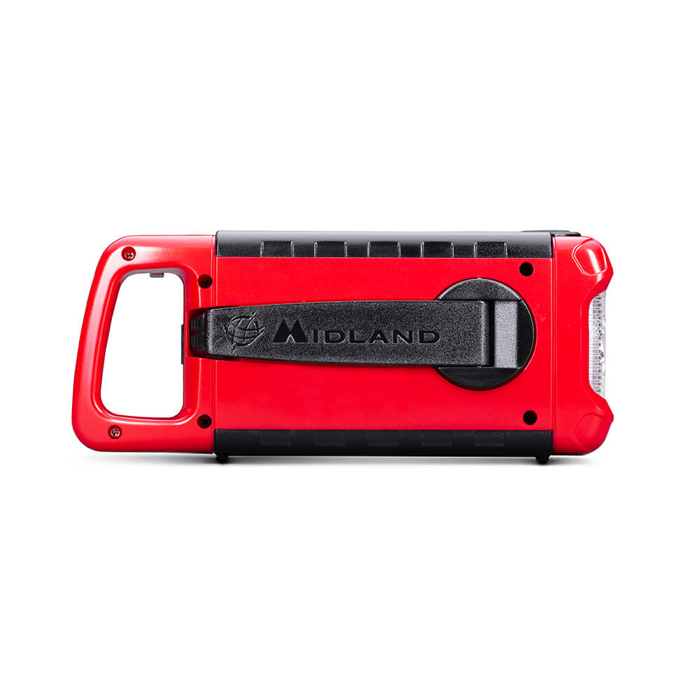 Nödradio Power Bank Midland ER200 Röd/Svart