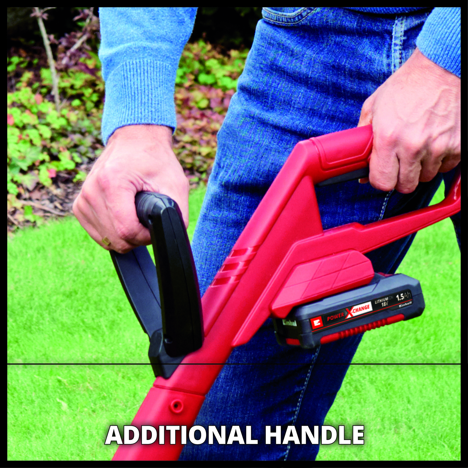 Gräsklippare Einhell GC-CT 18/24 Li P Utan Batteri & Laddare