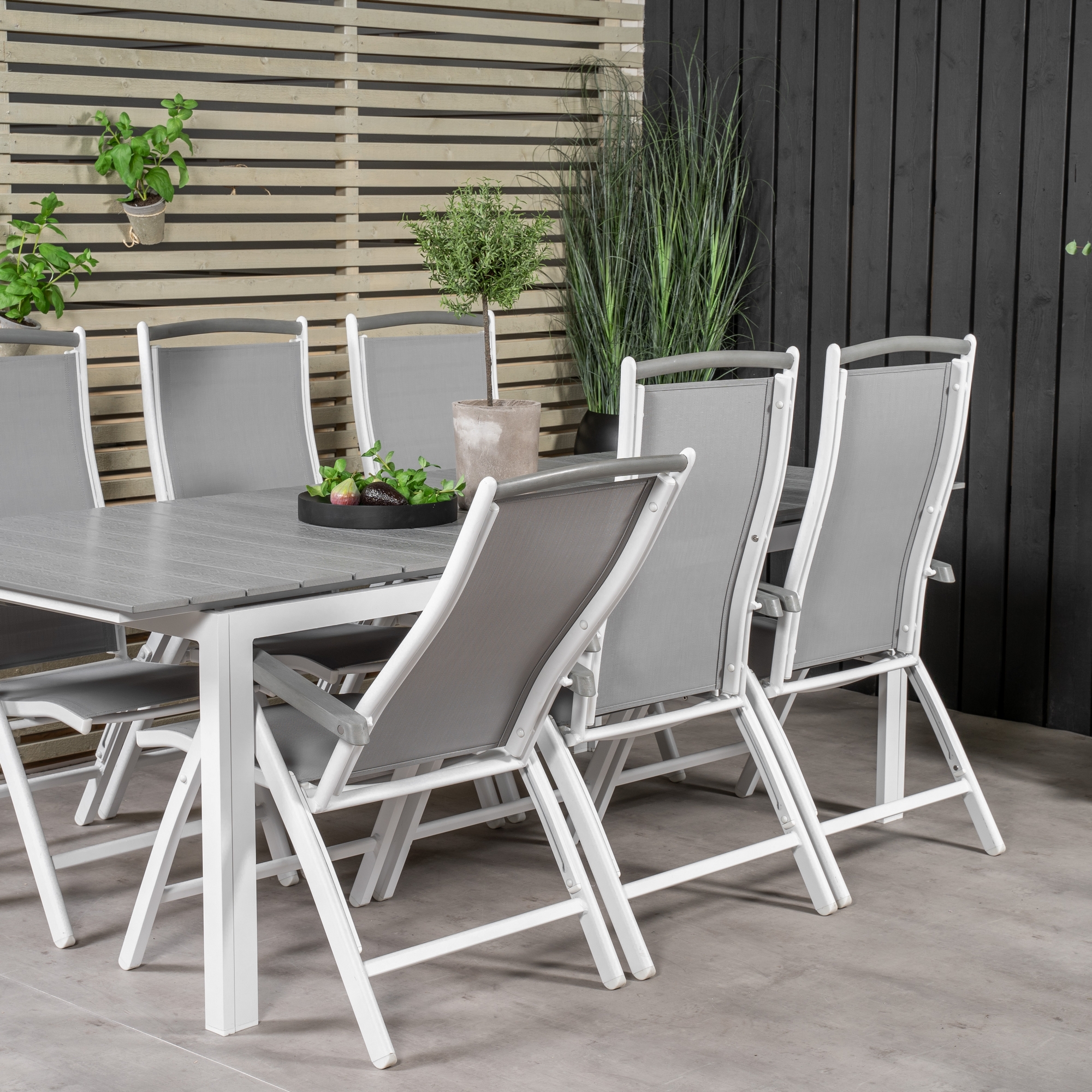 Matgrupp Venture Home Lova 224/324 med 6 Aleyna Stolar