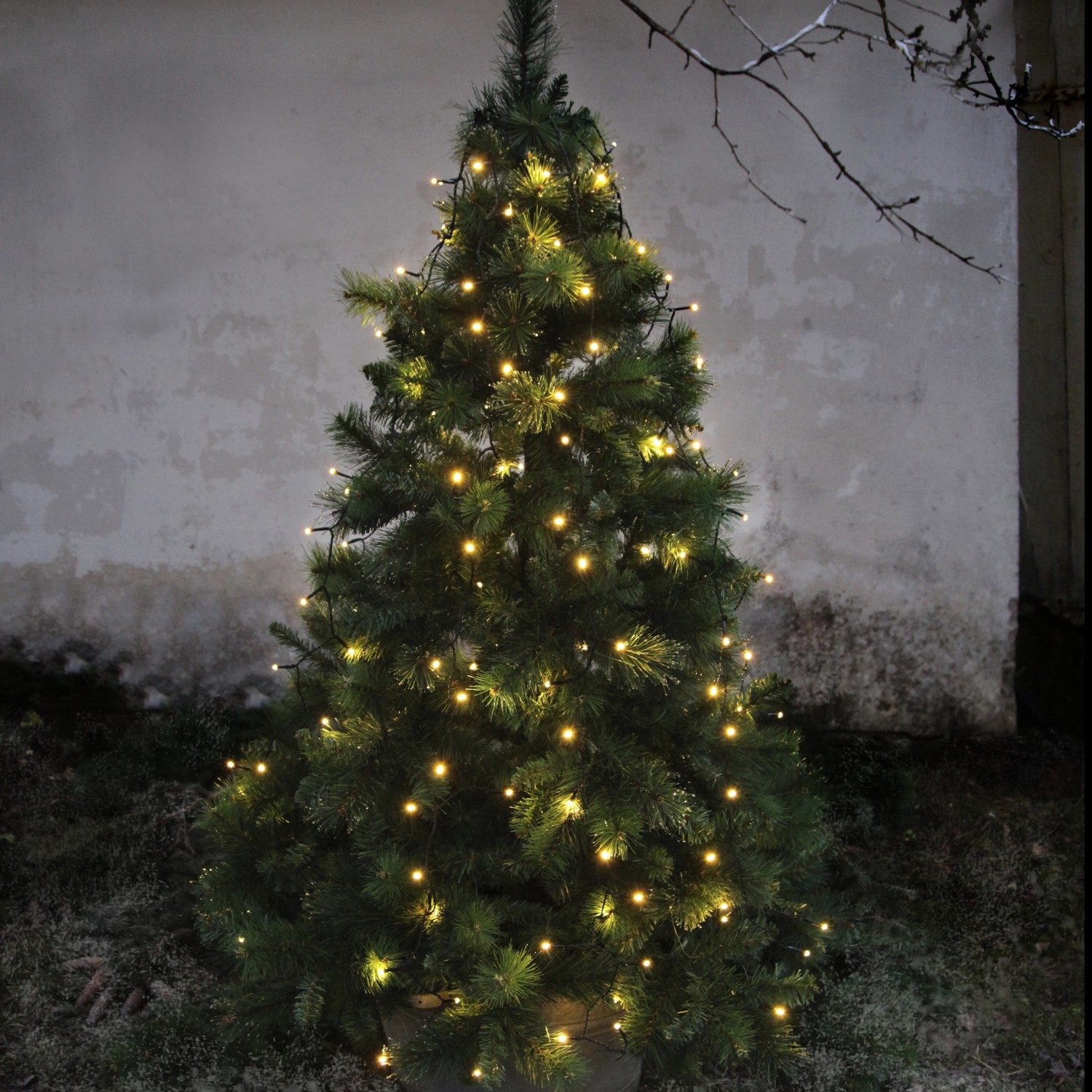 Julgransslinga Star Trading LED-Ljusslinga med 160 Varmvita Ljus