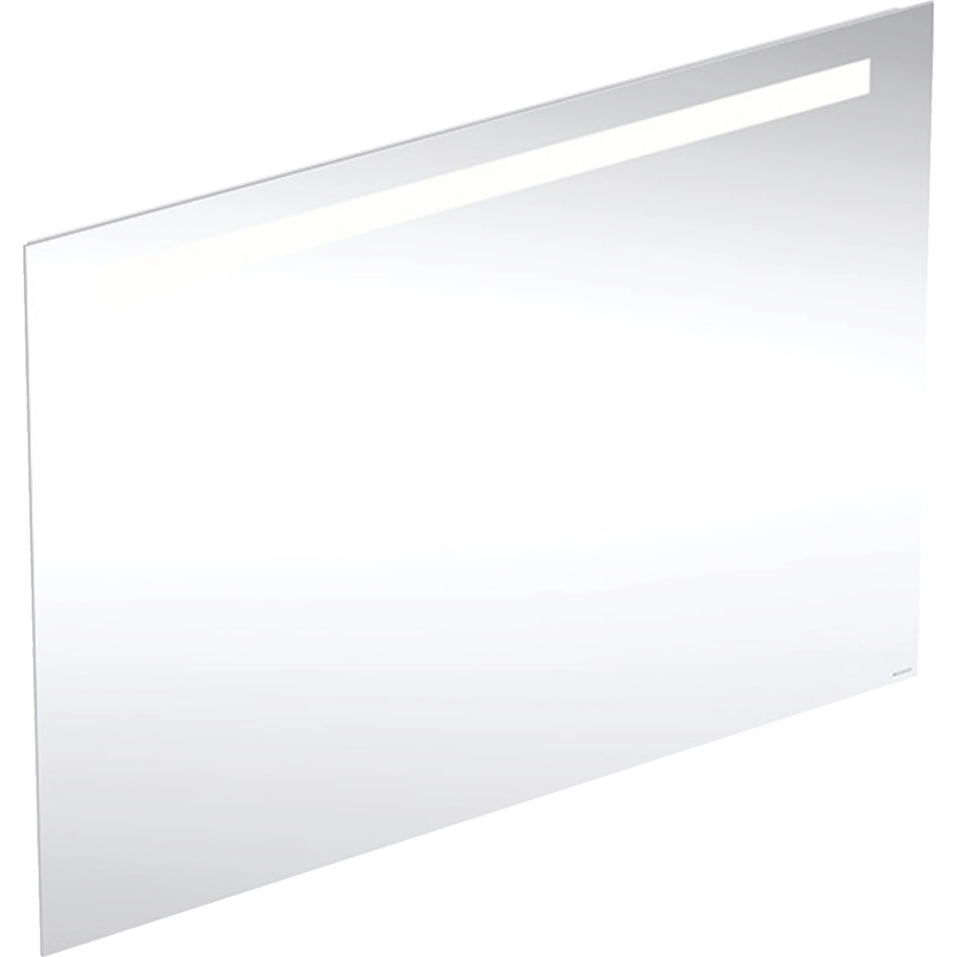 Ifö Option Basic Square ljusspegel belysning upptill BxH: 100x70 cm