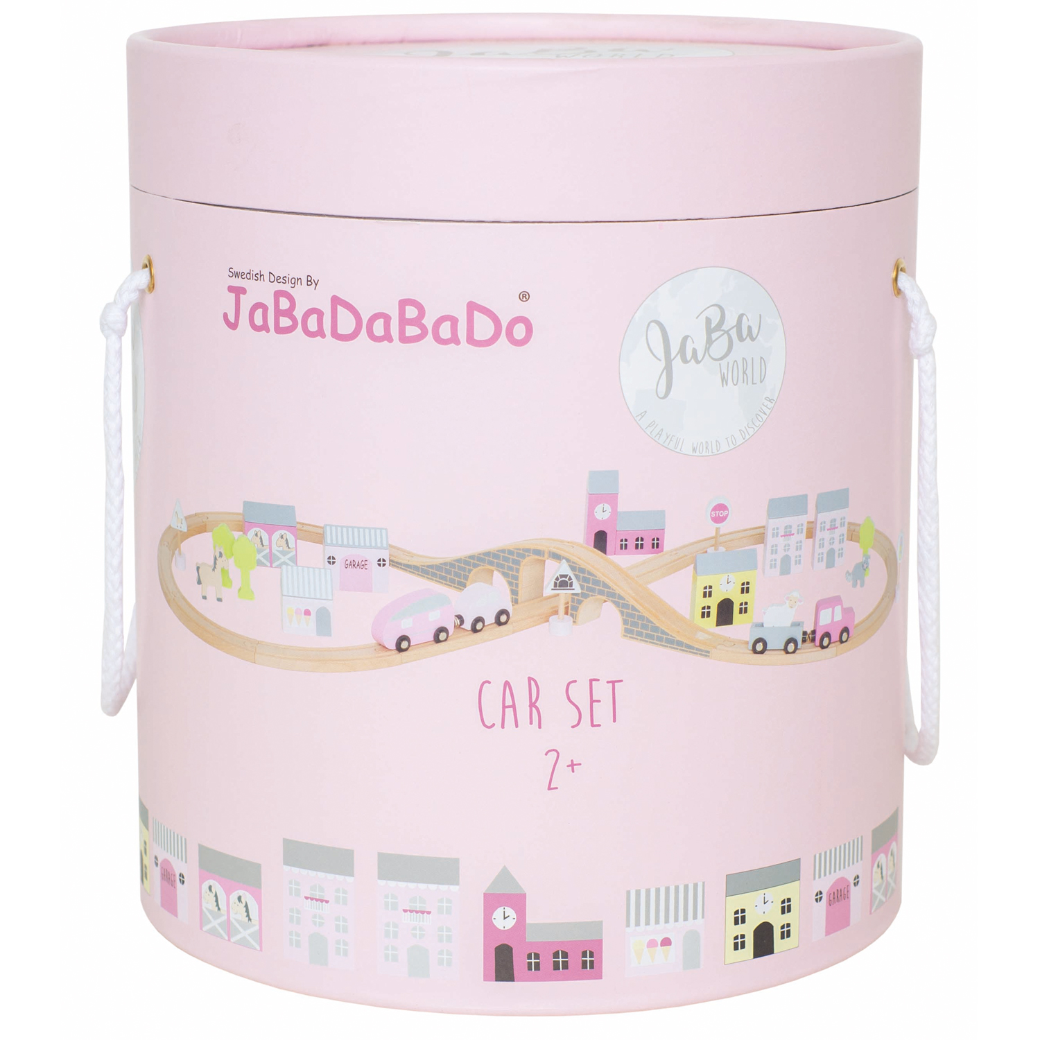 Bilbana Jabadabado Med Väg Rosa