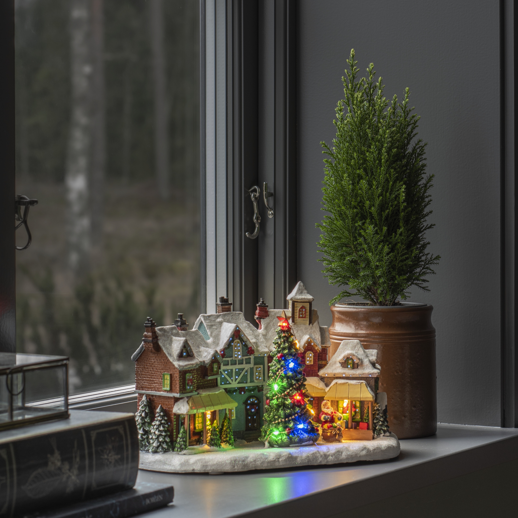 Julby Gnosjö Konstsmide Fiberoptiskt Hus 13 LED