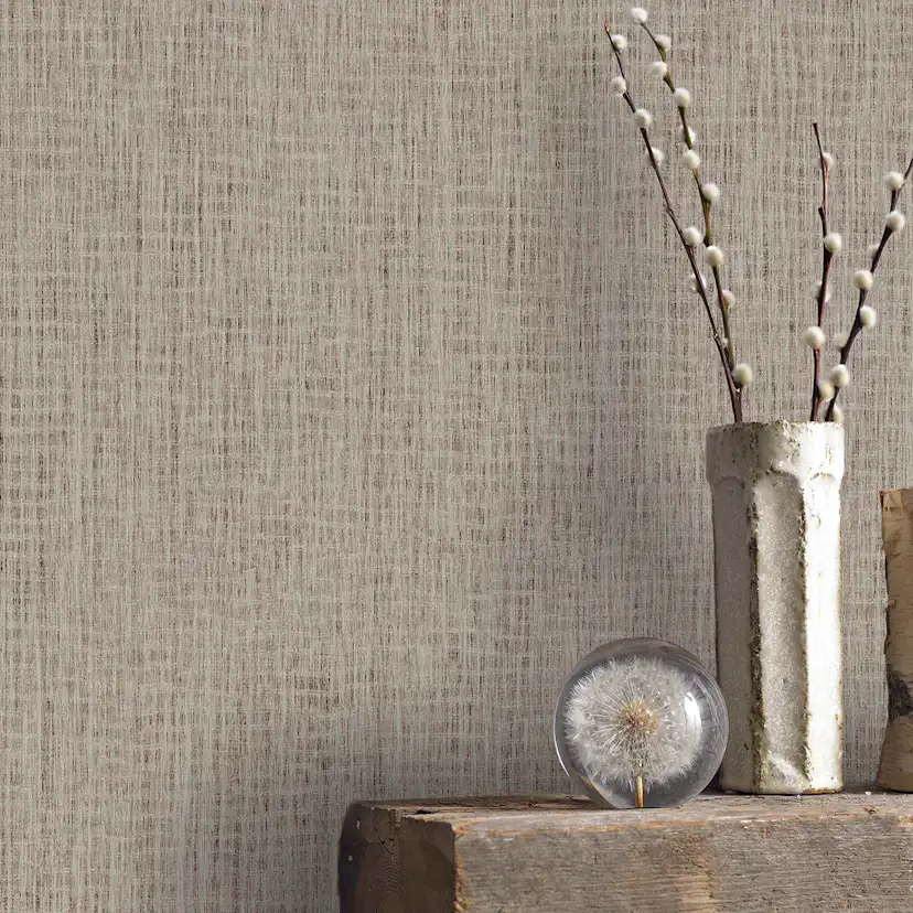 Tapet Superfresco Easy Canvas Ljusbrun