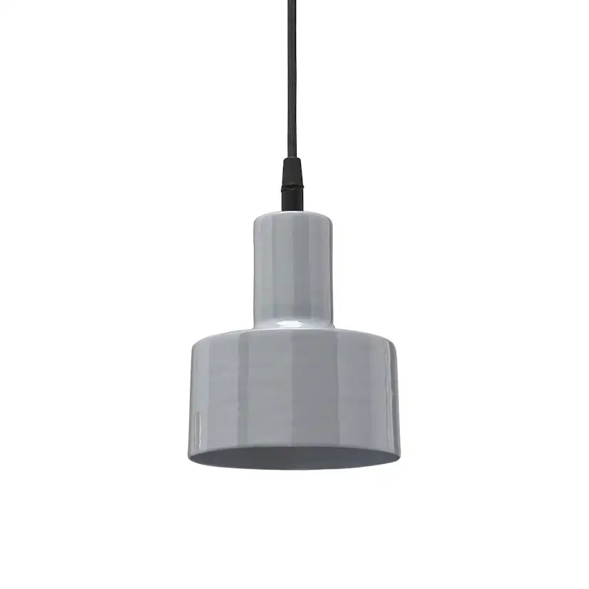 Solo fönsterlampa Blank grå 13cm Grå