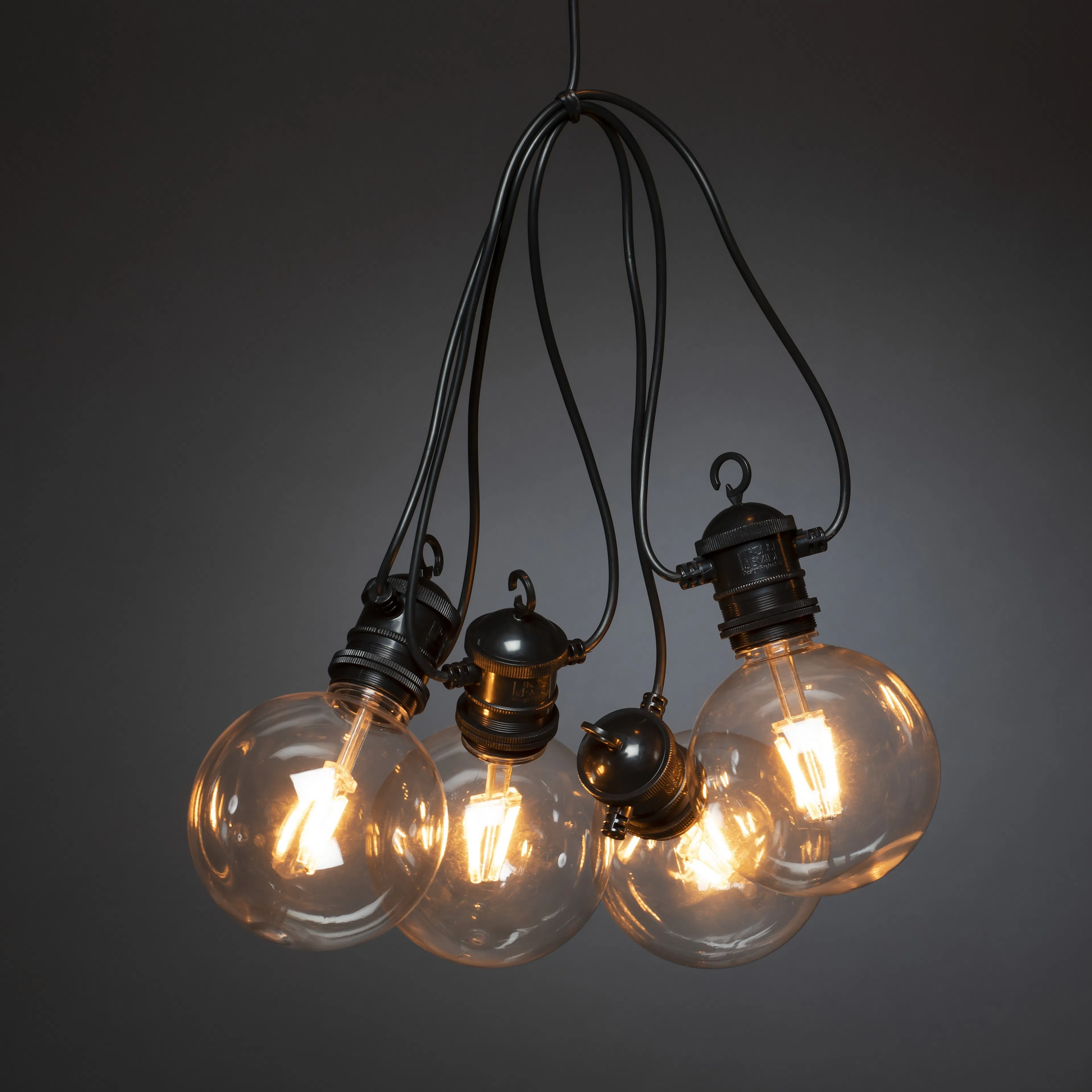 Startset Gnosjö Konstsmide E27 10 amber LED