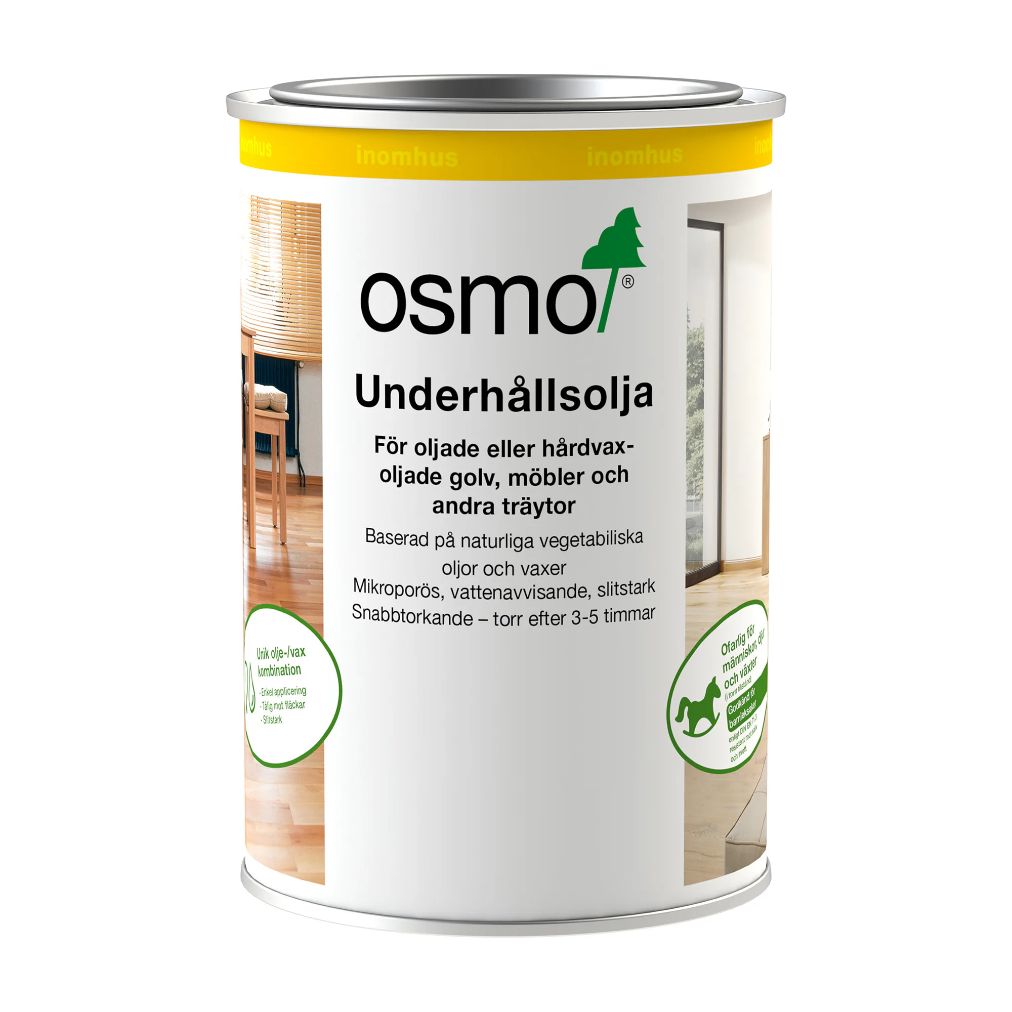Underhållsolja Osmo Sidenmatt 1,0 liter