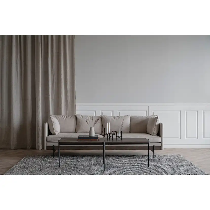 Panel Lundbergs Solliden Vitlackad Hdf 1845x837