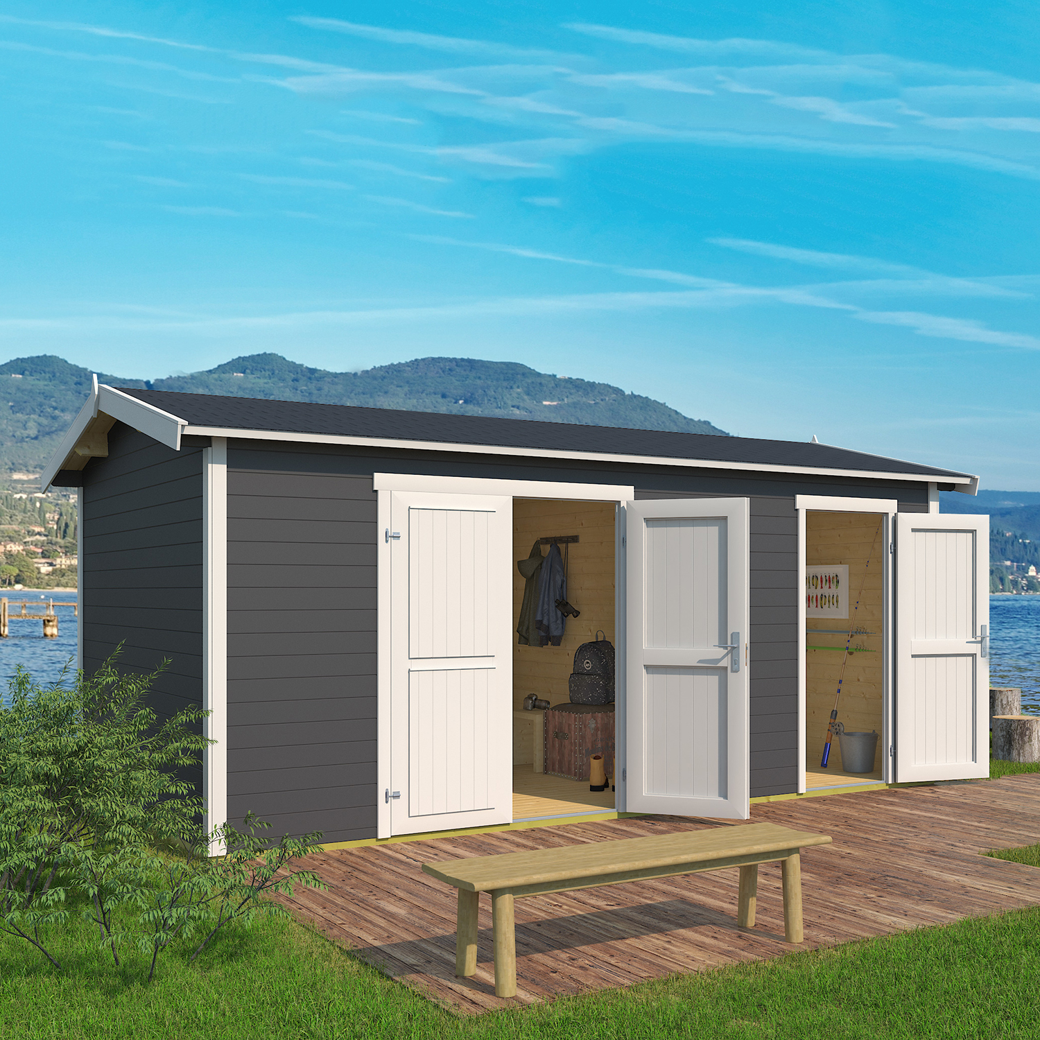 Förråd Landskap Lagra 15 kvm