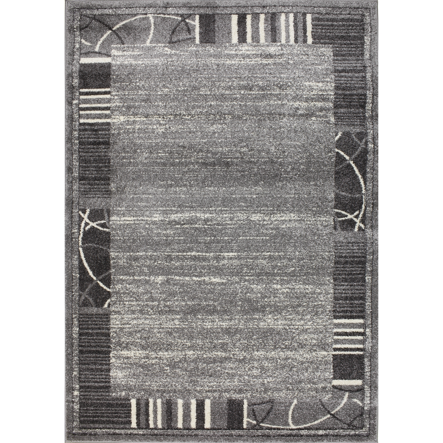 Wiltonmatta D-sign Ulm Ljusgrå/Vit