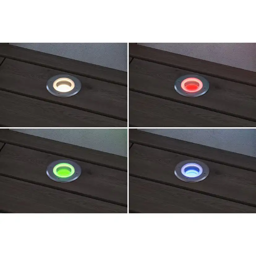 LED Infälld Markbelysning Paulmann Floor Rund Smart Home Zigbee 3.0 IP67 230V