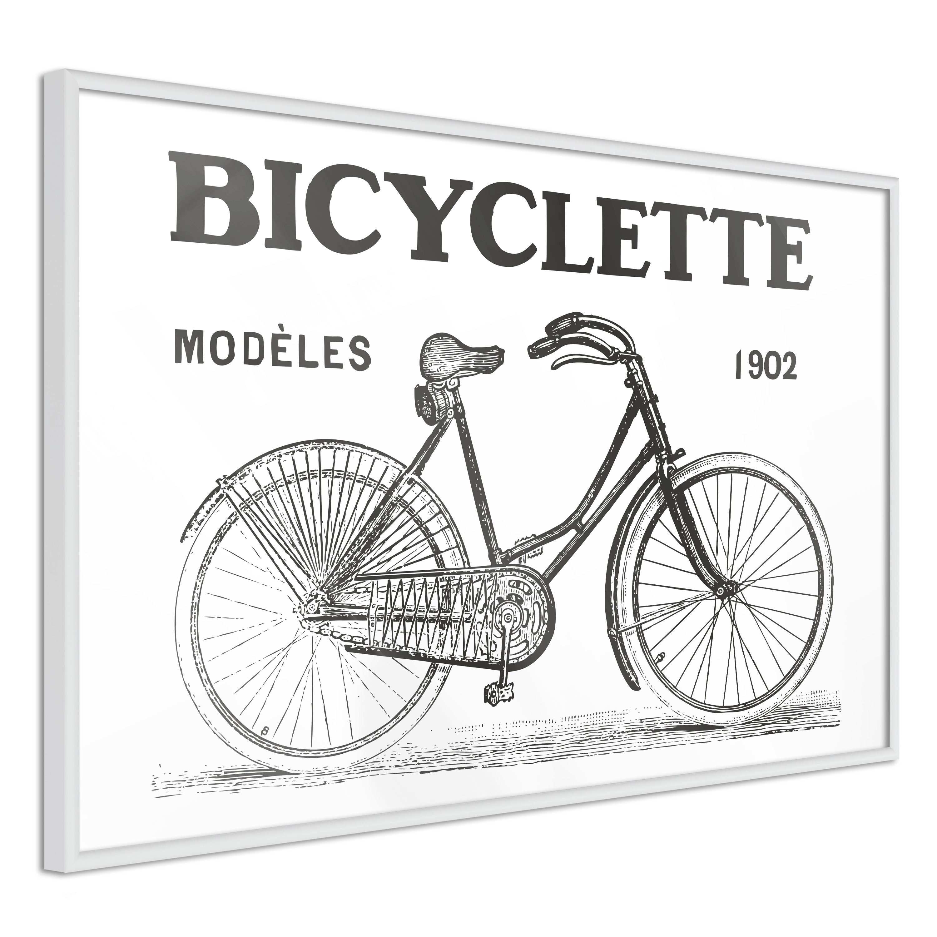 Poster Artgeist Affisch Old Bike