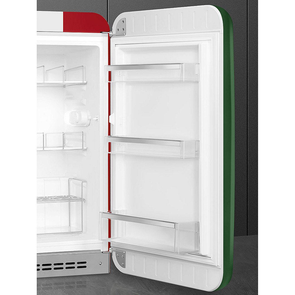 Kylskåp Smeg FAB10HRDIT6 50's Style med Italienska Flaggan