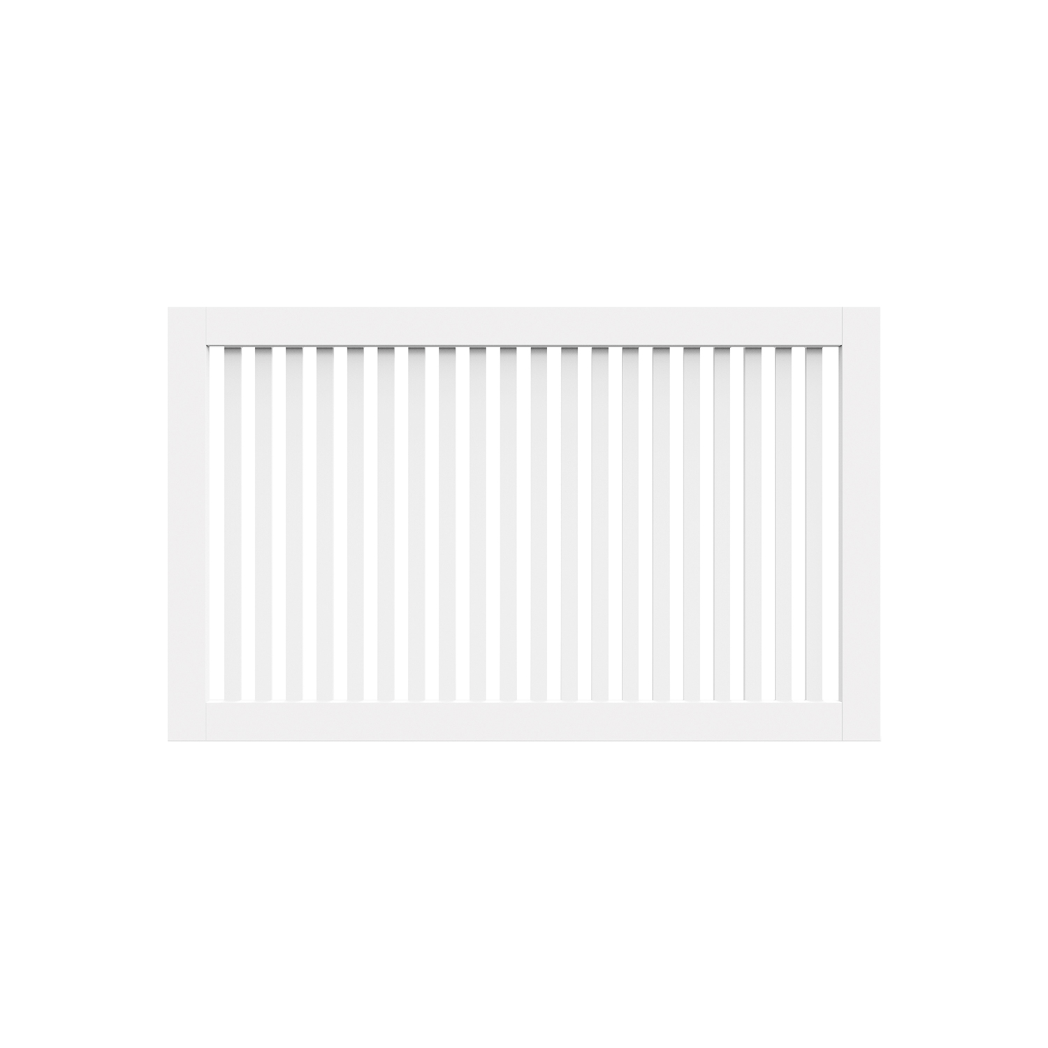 Elementskydd Elsa vit 1250x700 mm B: 1250 mm