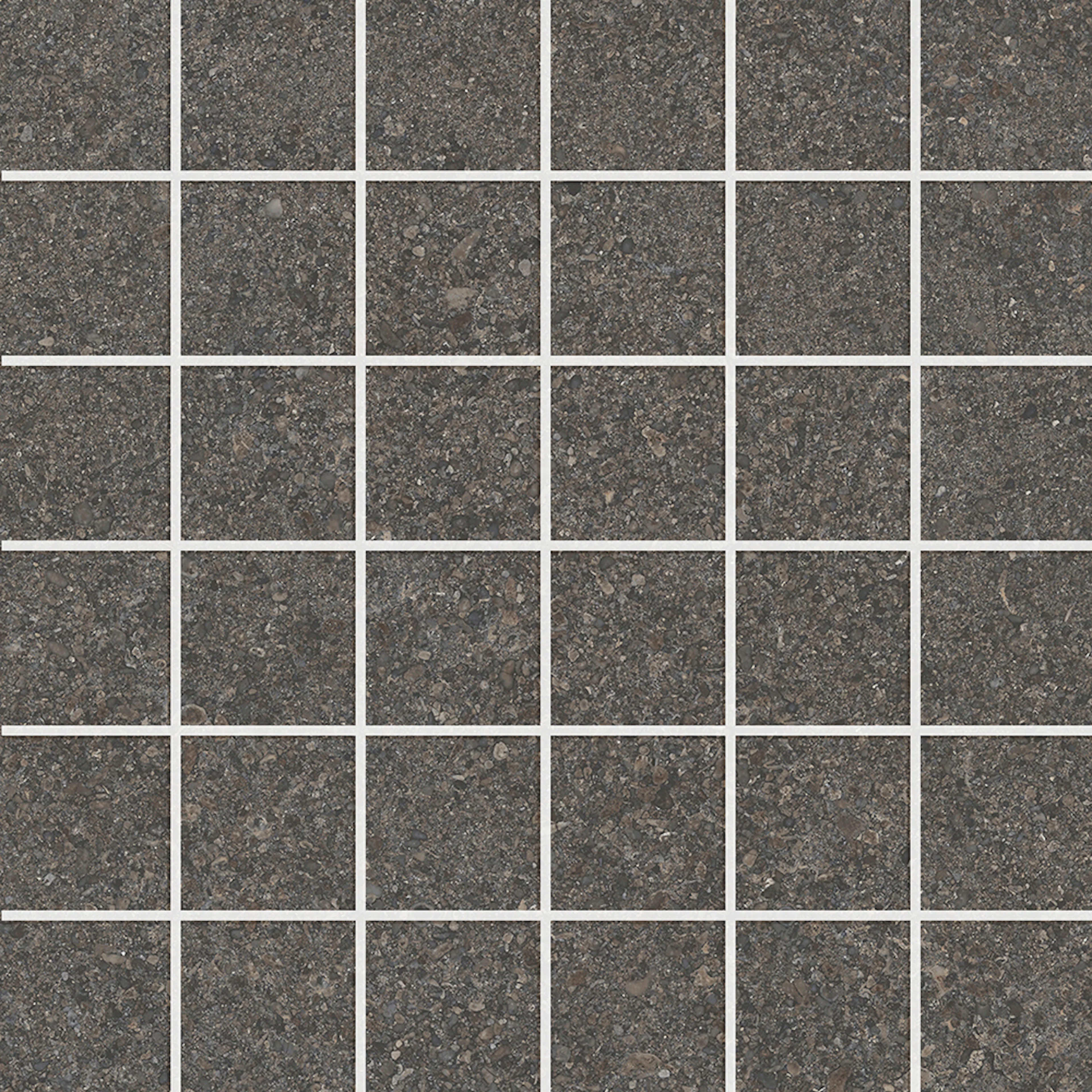 Mosaik Ceramiche Keope Suite Antracitgrå 5x5 cm Matt
