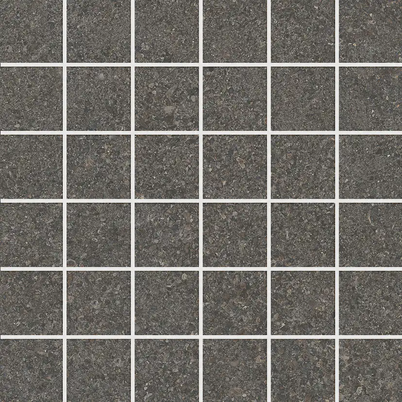 Mosaik Ceramiche Keope Suite Antracitgrå 5x5 cm Matt