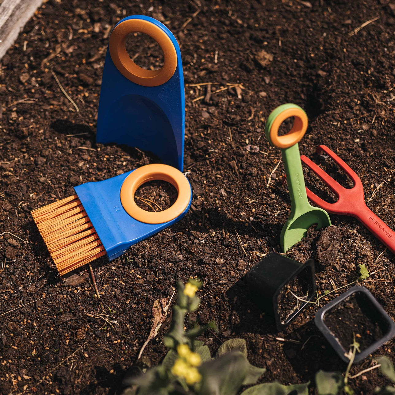 Set Fiskars MyFirstFiskars Småredskap 4 Delar