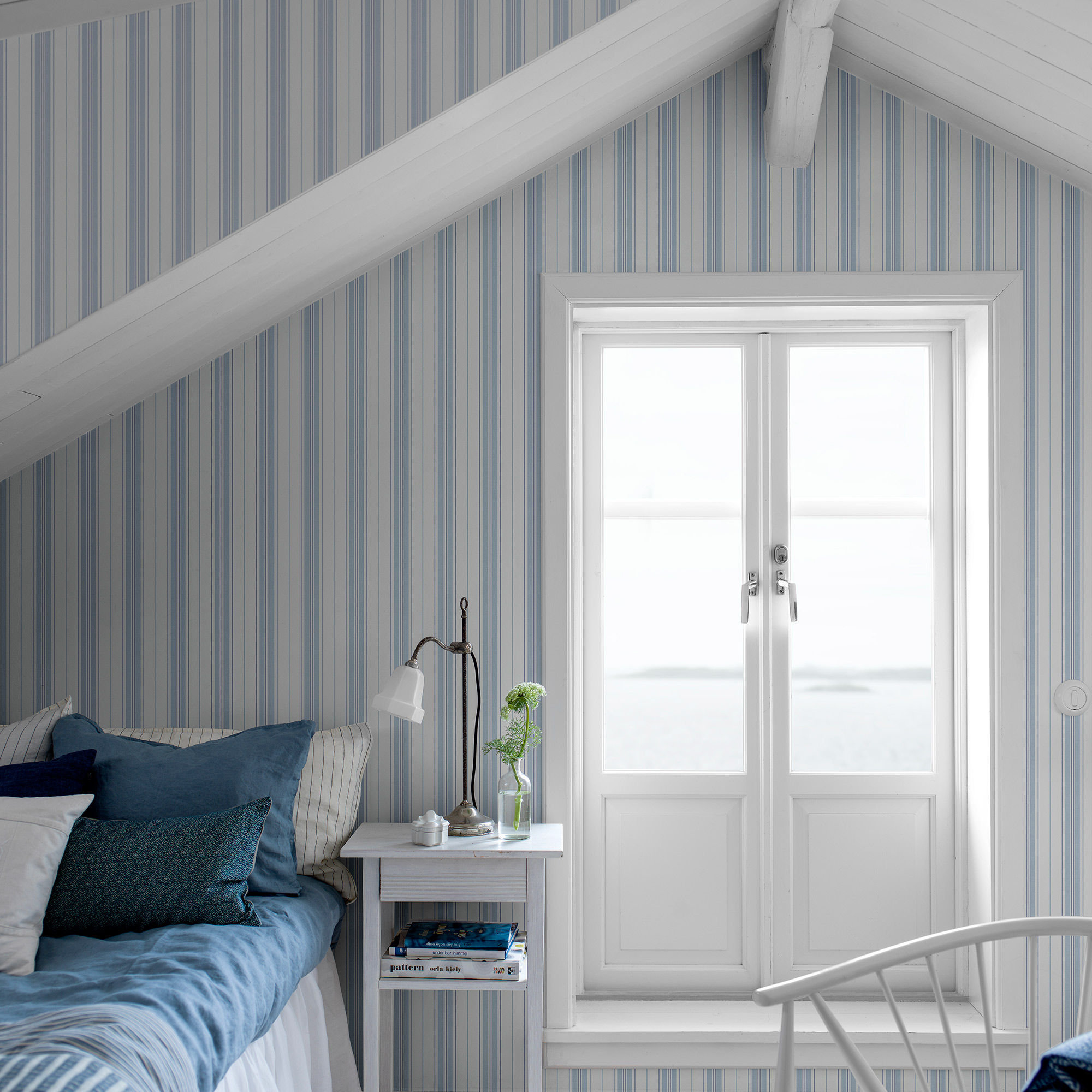 Tapet Boråstapeter Marstrand II Hamnskär Stripe 8875