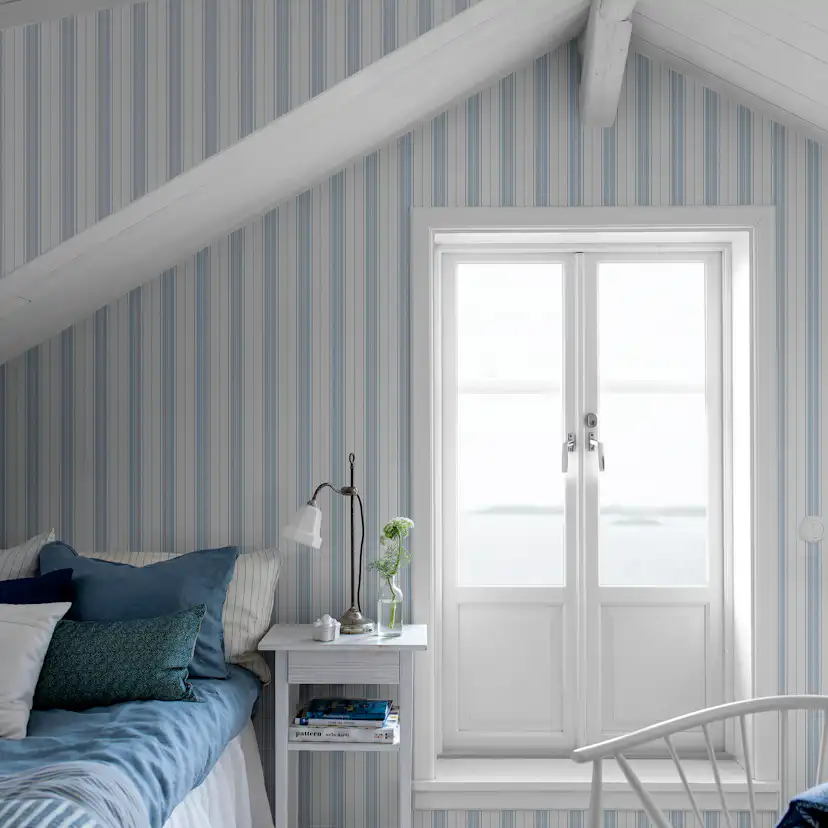 Tapet Boråstapeter Marstrand II Hamnskär Stripe 8875