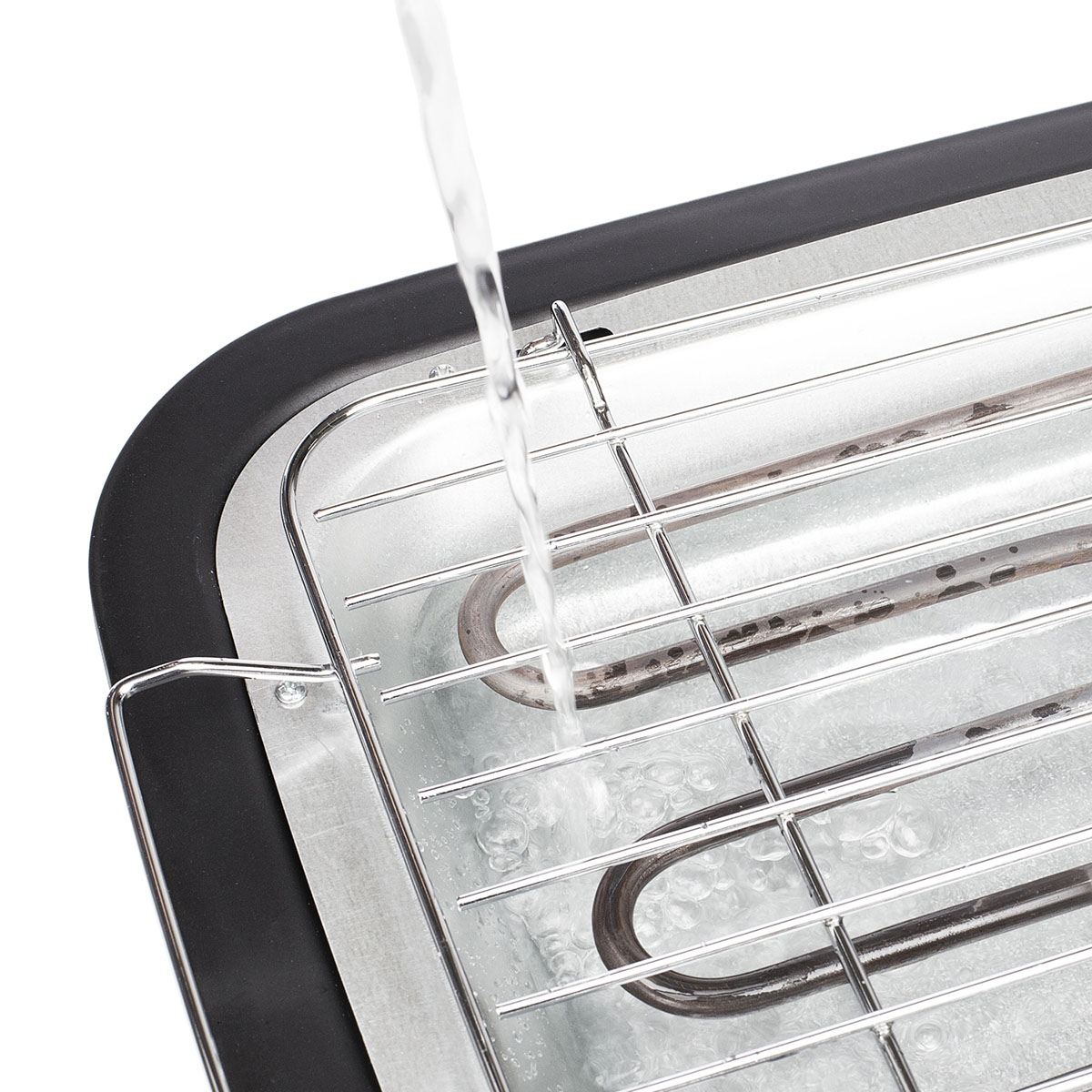 Elgrill Tristar BQ-2813 Svart Bordsgrill med Steglös Temperaturreglering & Fettuppsamlare