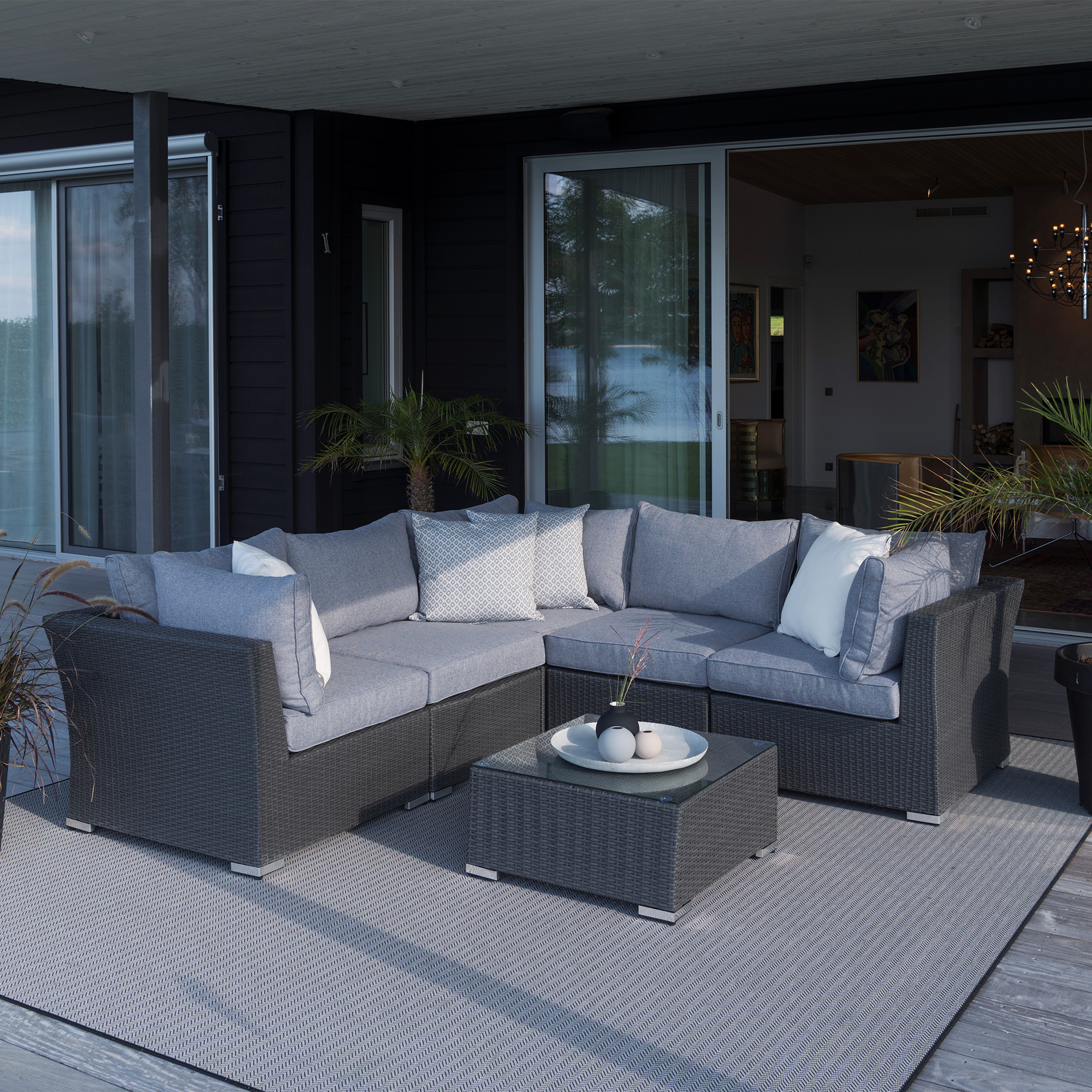 Loungegrupp Hillerstorp Madison 5-sits