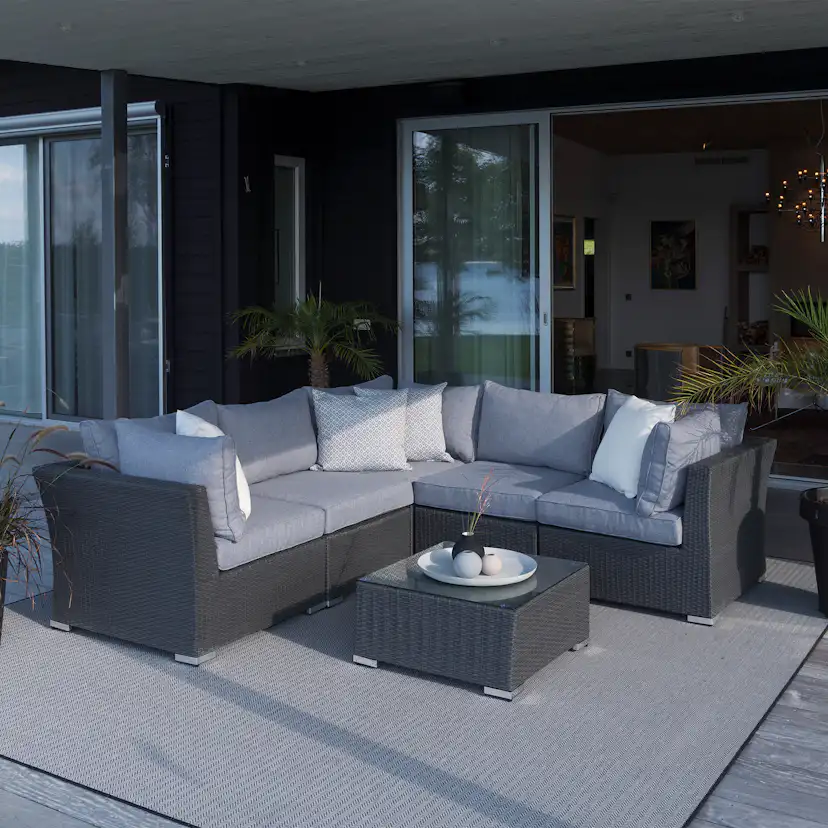Loungegrupp Hillerstorp Madison 5-sits