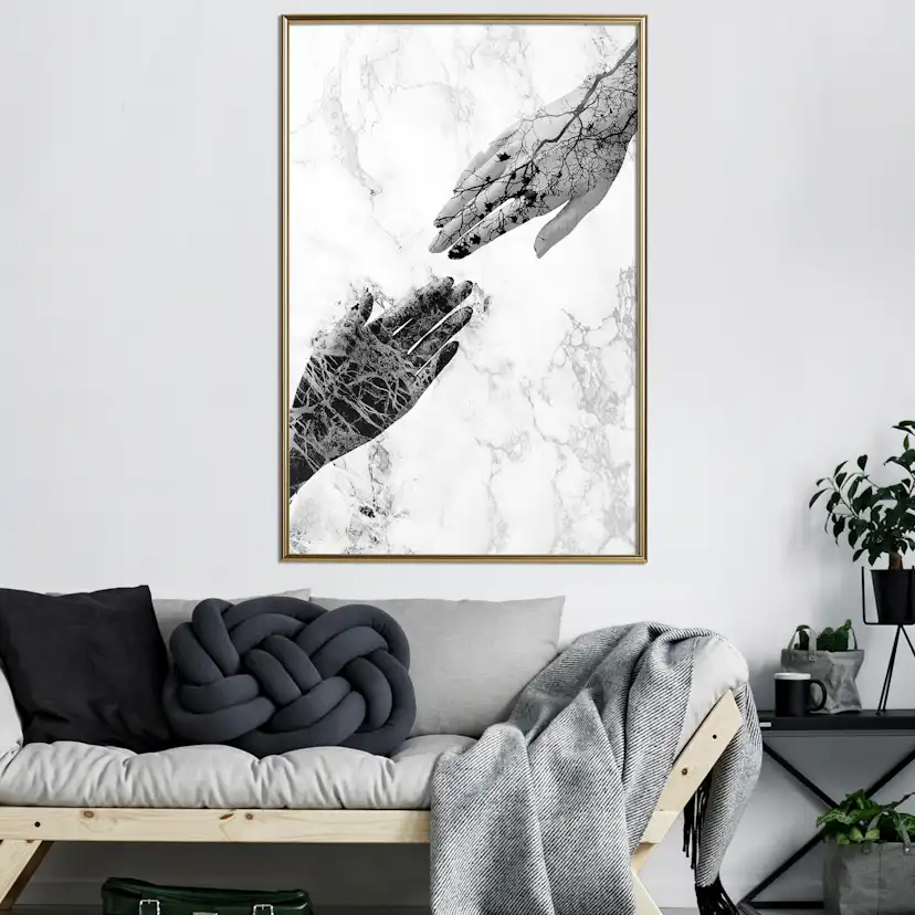 Poster Artgeist Affisch Give Your Hand