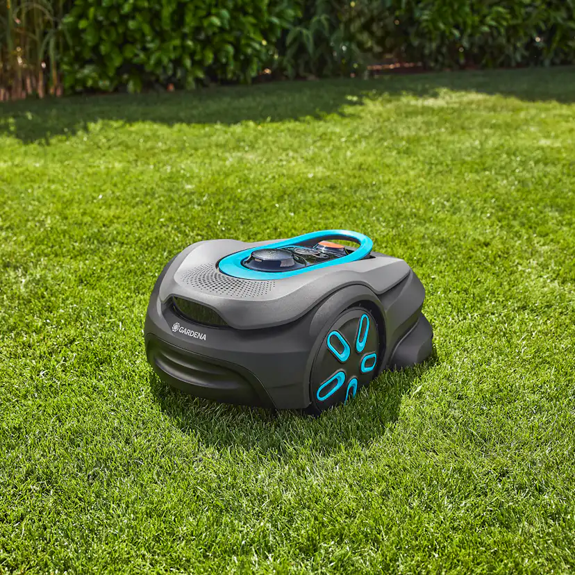 Robotgräsklippare Gardena Smart Sileno Sense 600 Paket Med Robothus