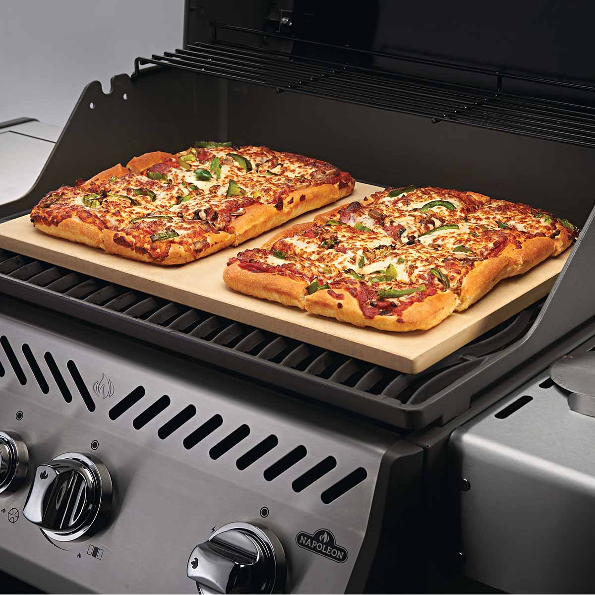 Pizzasten Napoleon Rektangulär