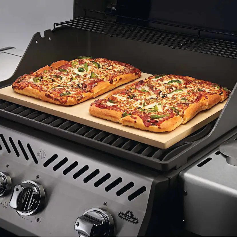 Pizzasten Napoleon Rektangulär
