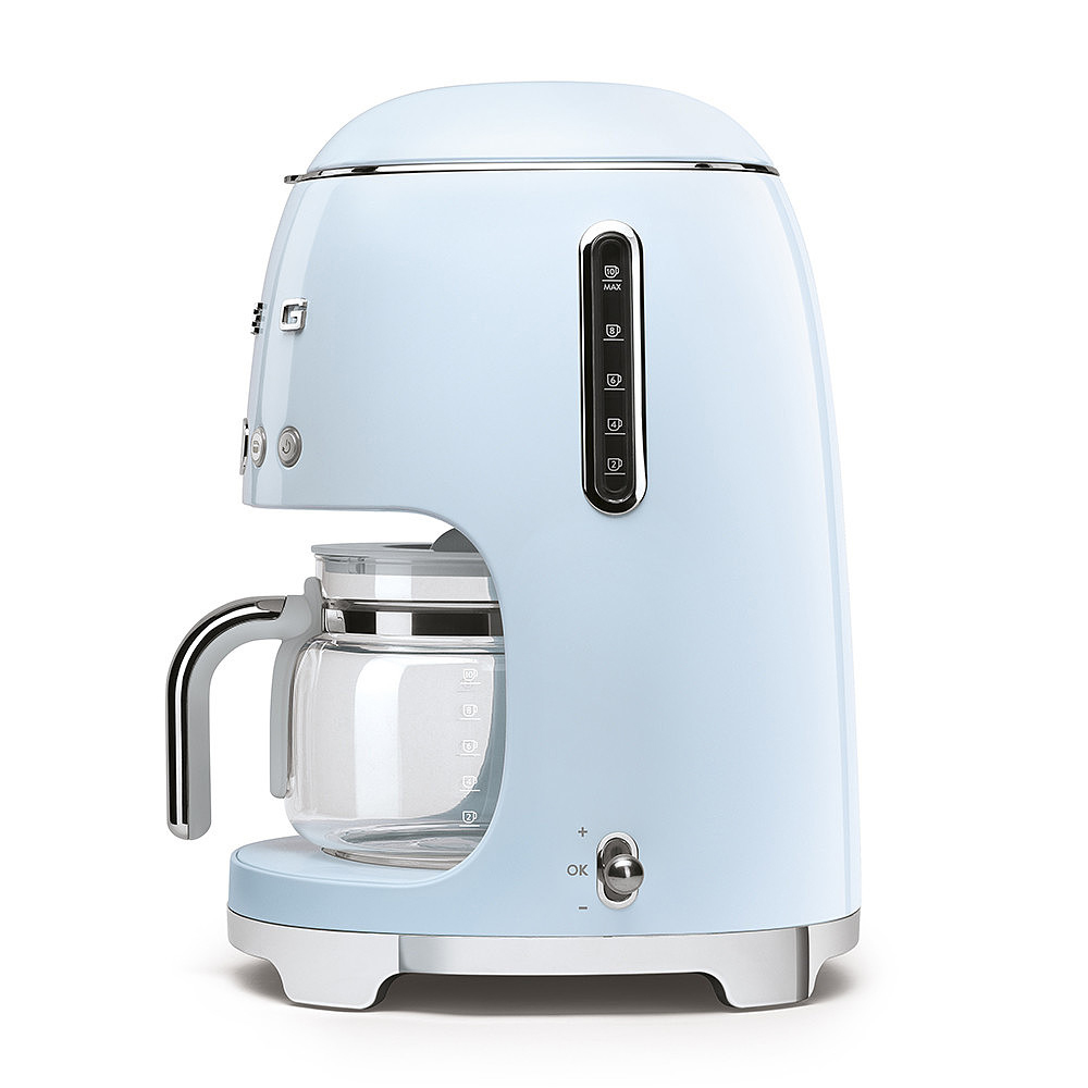 Kaffebryggare Smeg DCF02PBEU Pastellblå Retrostil för Modernt Kök