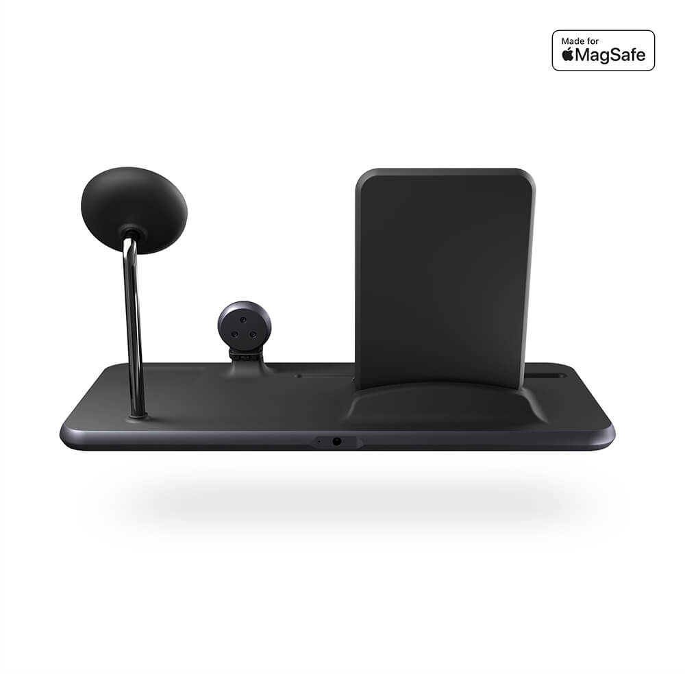 Trådlös Laddare Zens 4-i-1 Magnetisk + Klocka + iPad