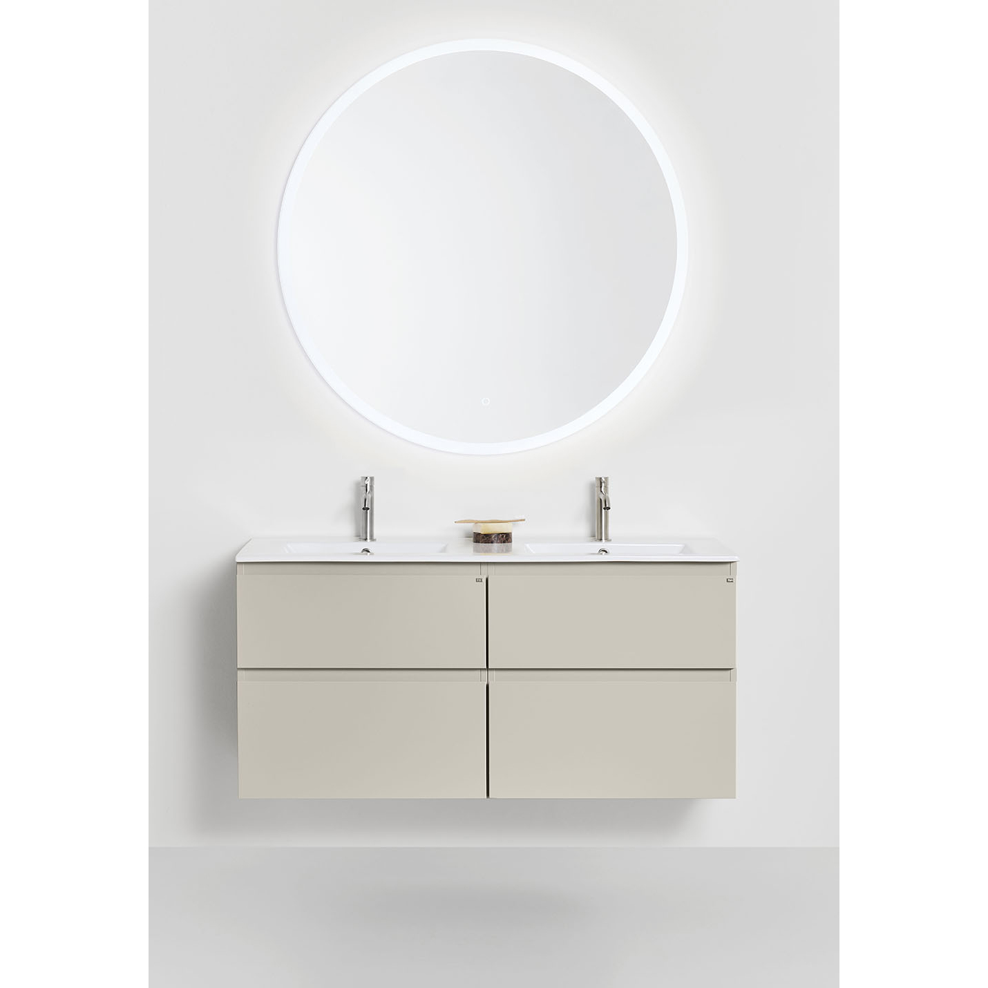 Tvättställsskåp Hafa Go Plus med Tvättställ Beige, B: 1210mm