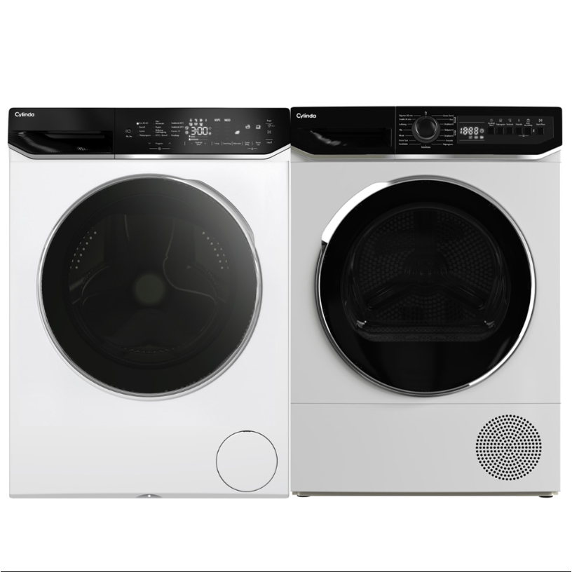 Tvätt- och Torkpaket Cylinda FT911G394A - TVP911G29C