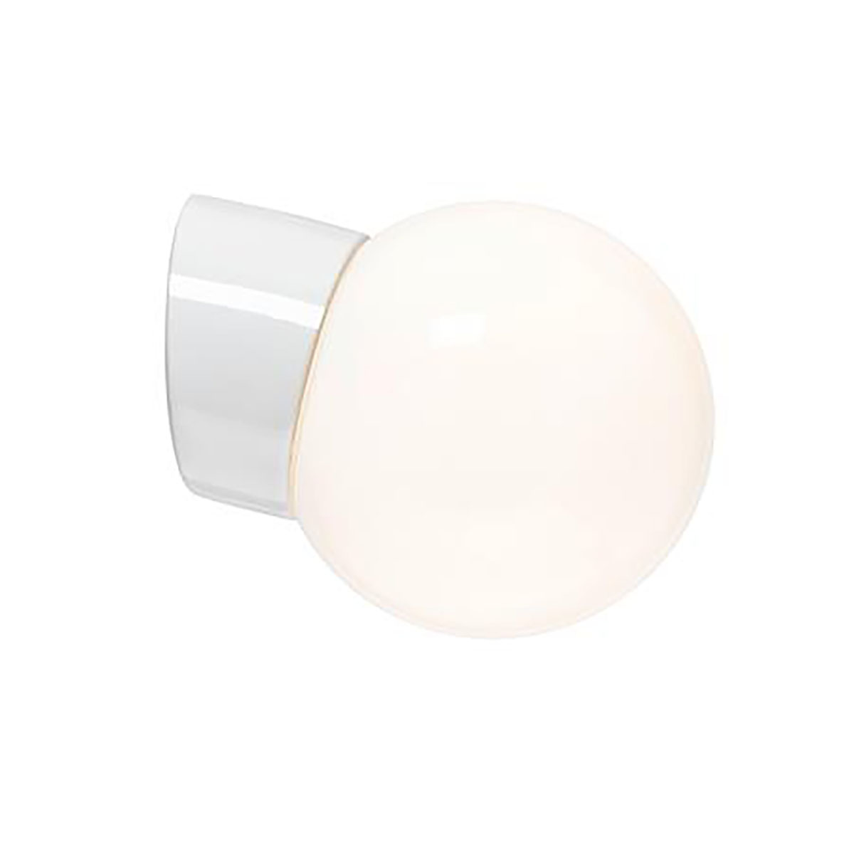 Vägglampa Ifö Electric Classic Glob Blank Sned IP20