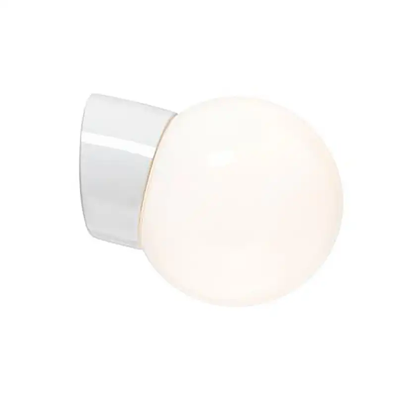 Vägglampa Ifö Electric Classic Glob Blank Sned IP20
